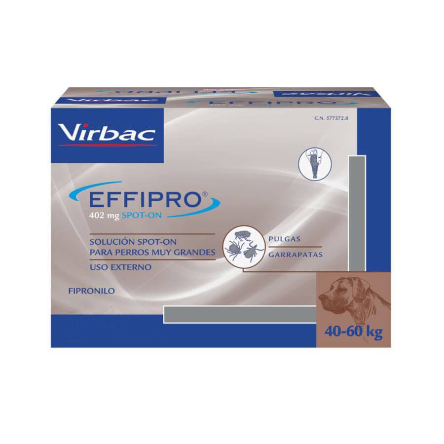 Effipro pipetas antipar&aacute;sitos perros 40-60 kg, , large indicador imagen numero 1