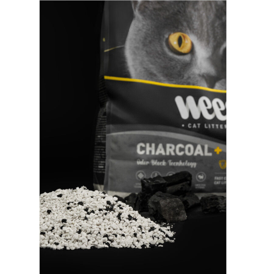 Weego Active Charcoal Plus Arena aglomerante para gatos, , large Imagen numero 6
