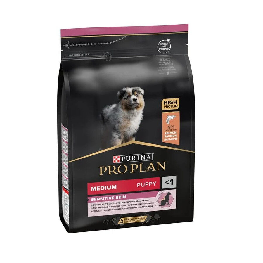 Pro Plan Puppy Medium Salm&oacute;n Piel sensible pienso para perros