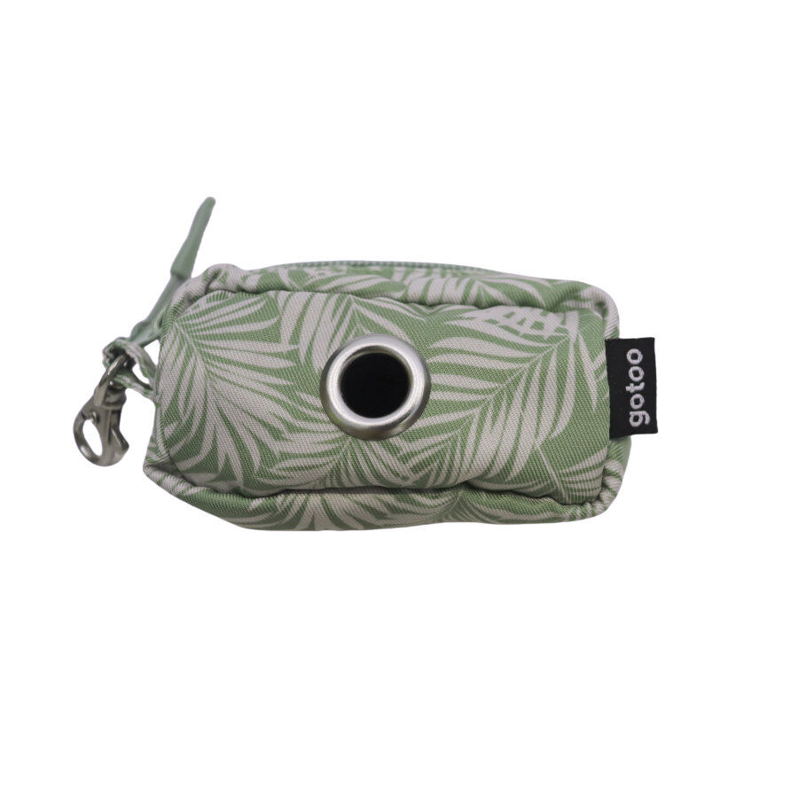 Gotoo Porta bolsas estampado hojas para perros, , large indicador imagen numero 1