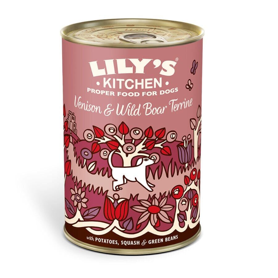 400 g Lily's Kitchen Venado y Jabal&iacute; lata para perros, , large indicador imagen numero 1