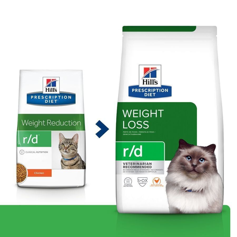 3 kg Hill's Prescription Diet Weight Loss Pollo pienso r/d para gatos, , large Imagen numero 2