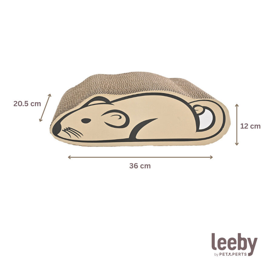 Leeby Miaou tabla rascador de cart&oacute;n para gatos, , large Imagen numero 5