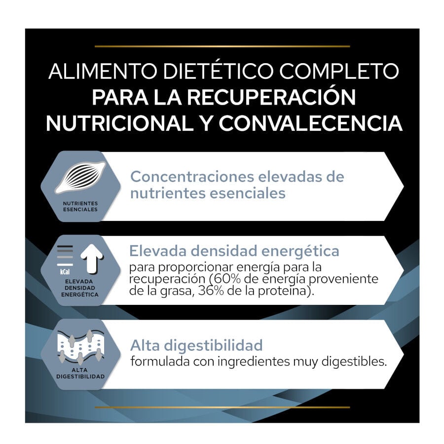 195 g Pro Plan Veterinary Diets Convalescence latas para perros y gatos, , large indicador imagen numero 2