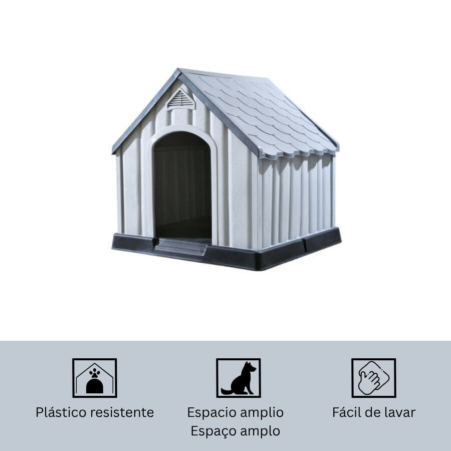TK-Pet Caseta de Pl&aacute;stico 60% reciclado para perros, , large Imagen numero 4