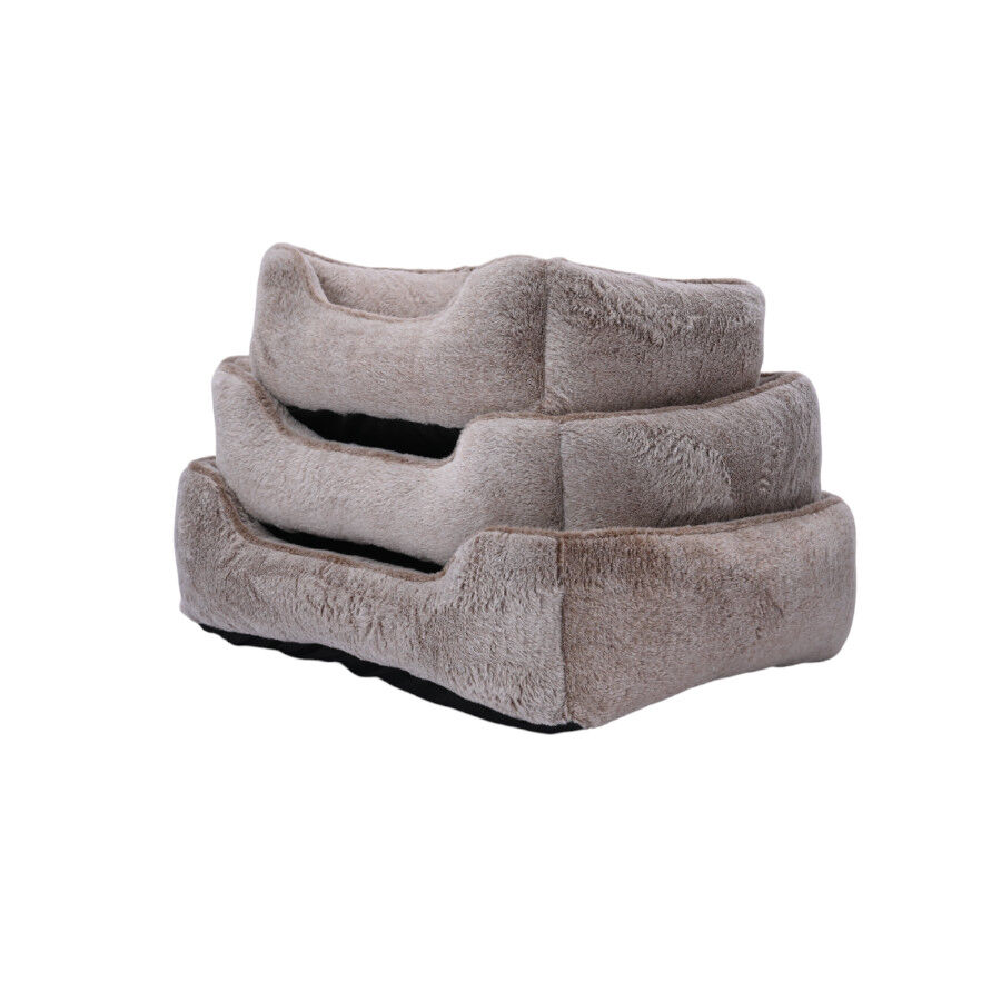 Leeby cama suave gris oscuro para perros, , large indicador imagen numero 10