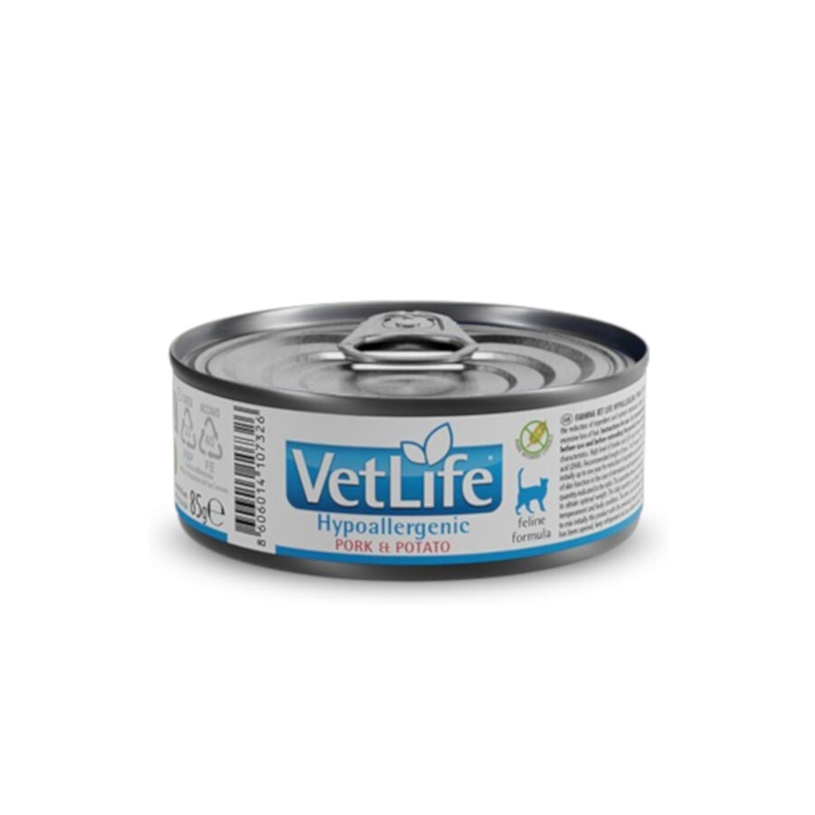 85 g Farmina Vet Life Hypoallergenic lata para gatos, , large Imagen numero 1