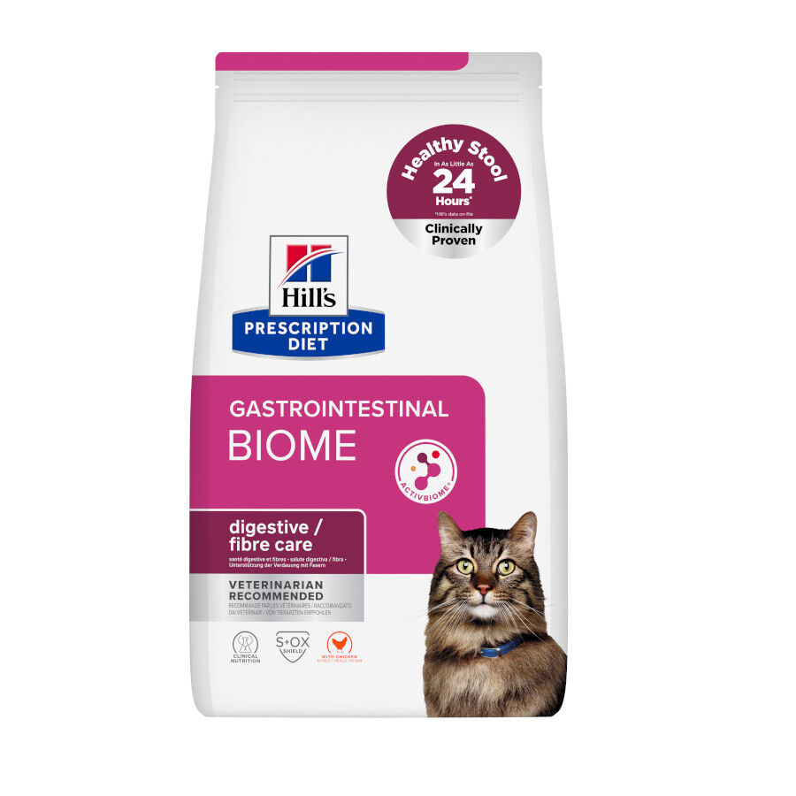 3 kg Hill's Prescription Diet Gastrointestinal Biome Pollo pienso para gatos, , large indicador imagen numero 1