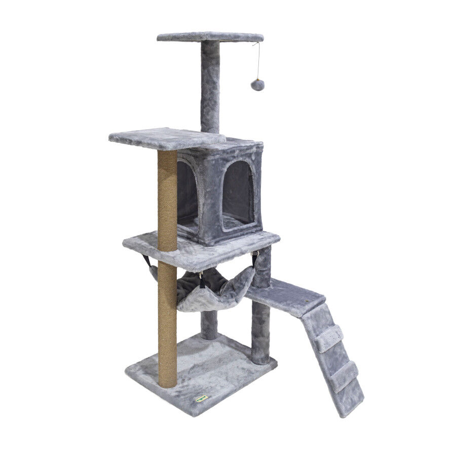 Freedog Rascador Lushlounge Gris para gatos, , large indicador imagen numero 2