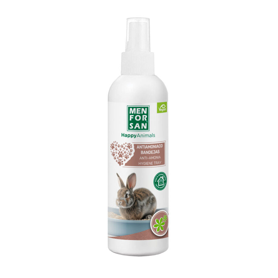 Menforsan Spray Antiamon&iacute;aco Limpiador de Bandeja para roedores, conejos y hurones, , large Imagen numero 1