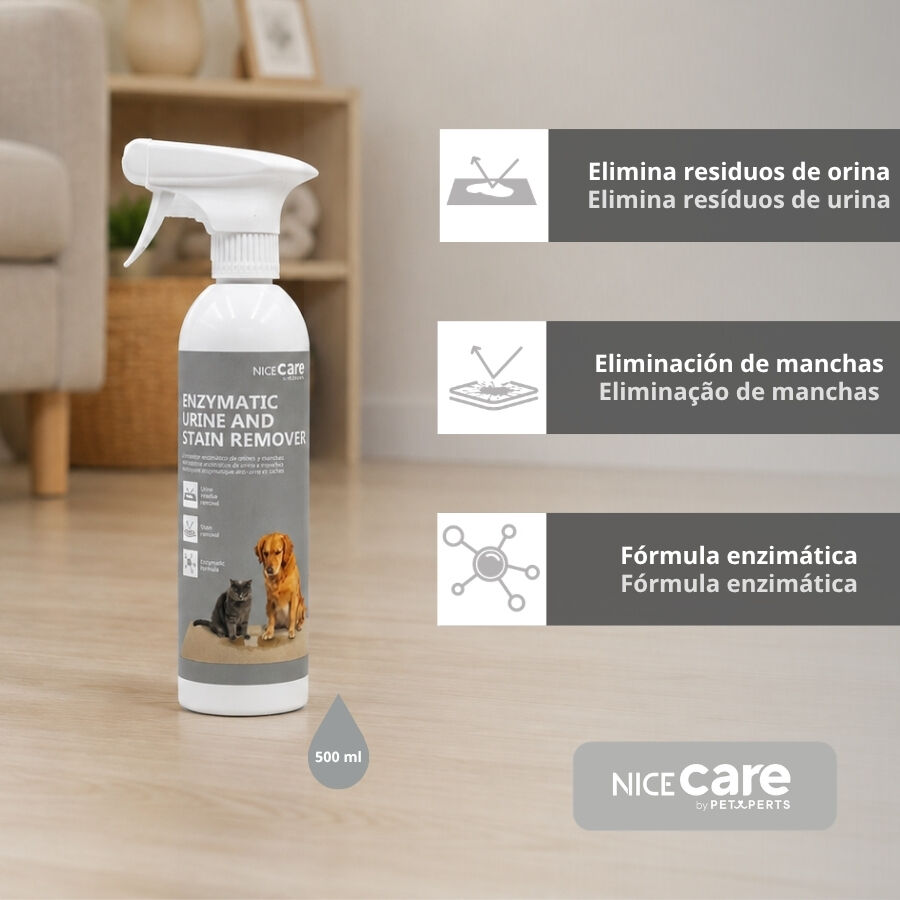 Nice Care Detergente Eliminador Orines y Manchas para perros y gatos, , large indicador imagen numero 3