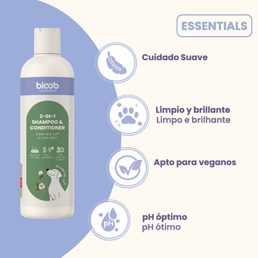 Bloob 2 en 1 Champ&uacute; & Acondicionador para perros, , large Imagen numero 6