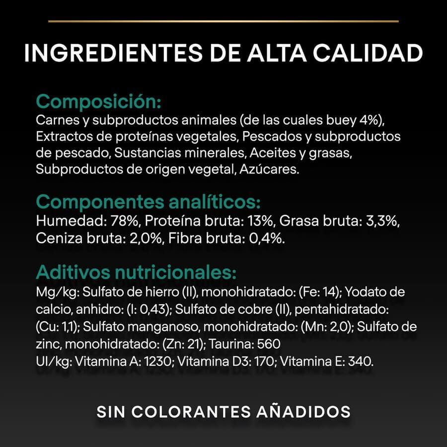 85 g Pro Plan Sterilised Maintenance sobre con Buey en salsa para gatos, , large indicador imagen numero 6