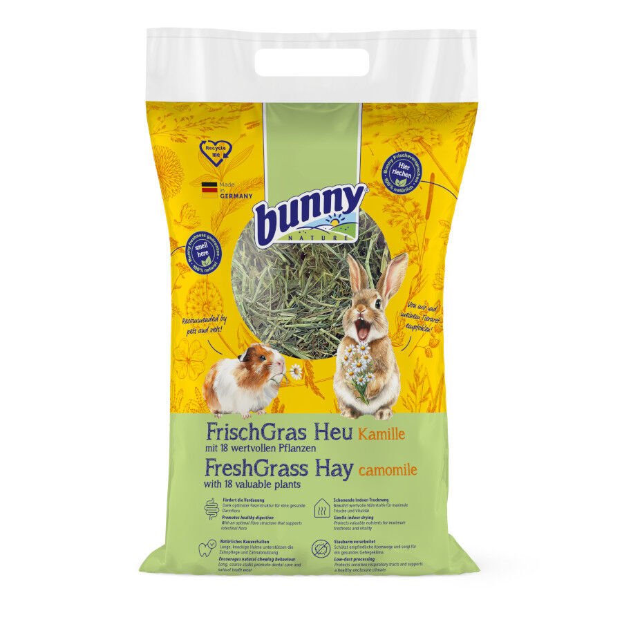 Bunny FrischGras Heno con Camomila para roedores