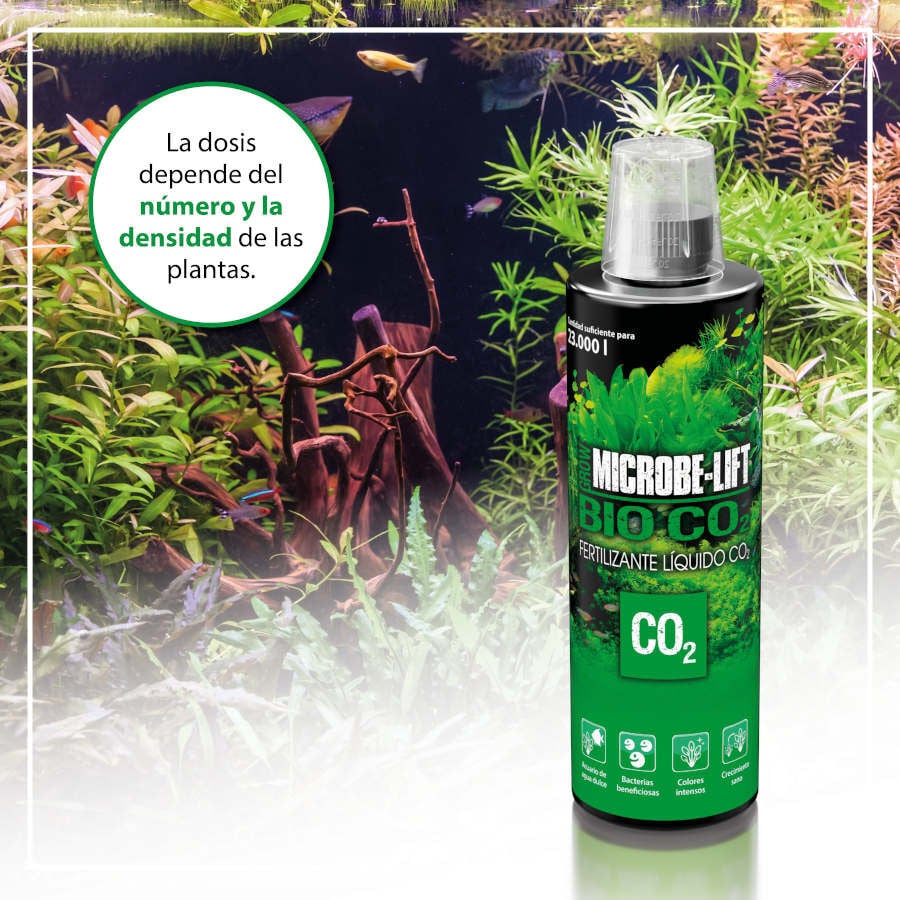 Microbe-Lift Bio CO2 Fertilizante L&iacute;quido de Carbono para acuarios, , large Imagen numero 4