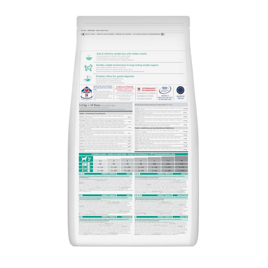 6 kg Hill's Science Plan Perfect Weight Adult Small y Mini pienso para perros, , large indicador imagen numero 7