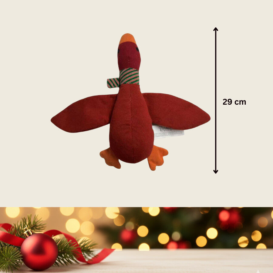 Wonder Christmas Juguete Pato Navide&ntilde;o para perros, , large indicador imagen numero 4