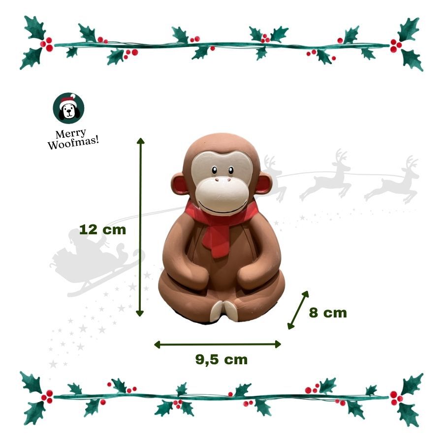 Wonder Christmas Mono L&aacute;tex Juguete para perros, , large indicador imagen numero 3