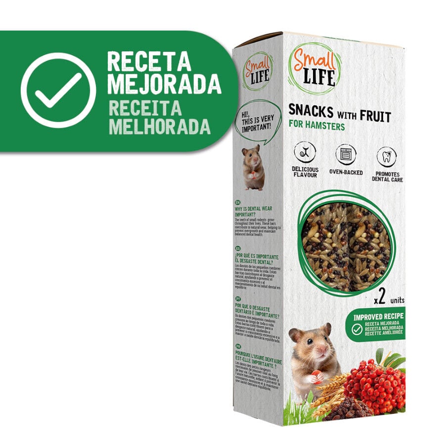 Small Life Barritas Snack con Fruta para h&aacute;mster