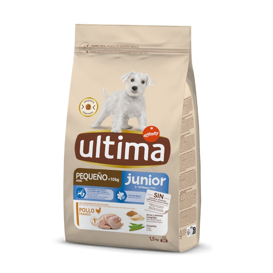 1.5 kg Affinity Ultima Junior Mini Pollo pienso para perros, , large indicador imagen numero 1