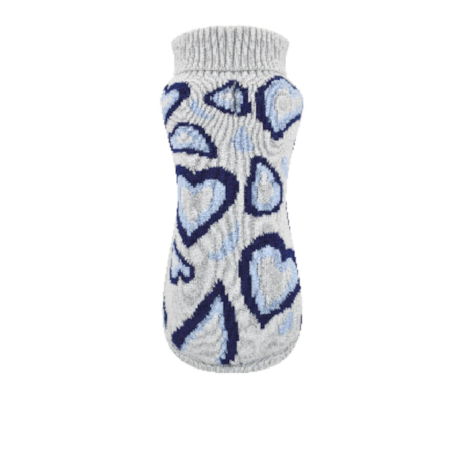 Nayeco Pop Love Azul Jersey de Punto para perros, , large Imagen numero 1