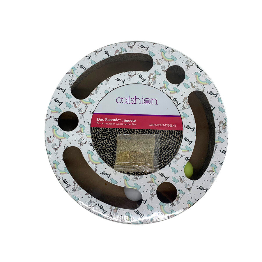 Catshion Scratch & Play BF Rascador interactivo para gatos, , large Imagen numero 1