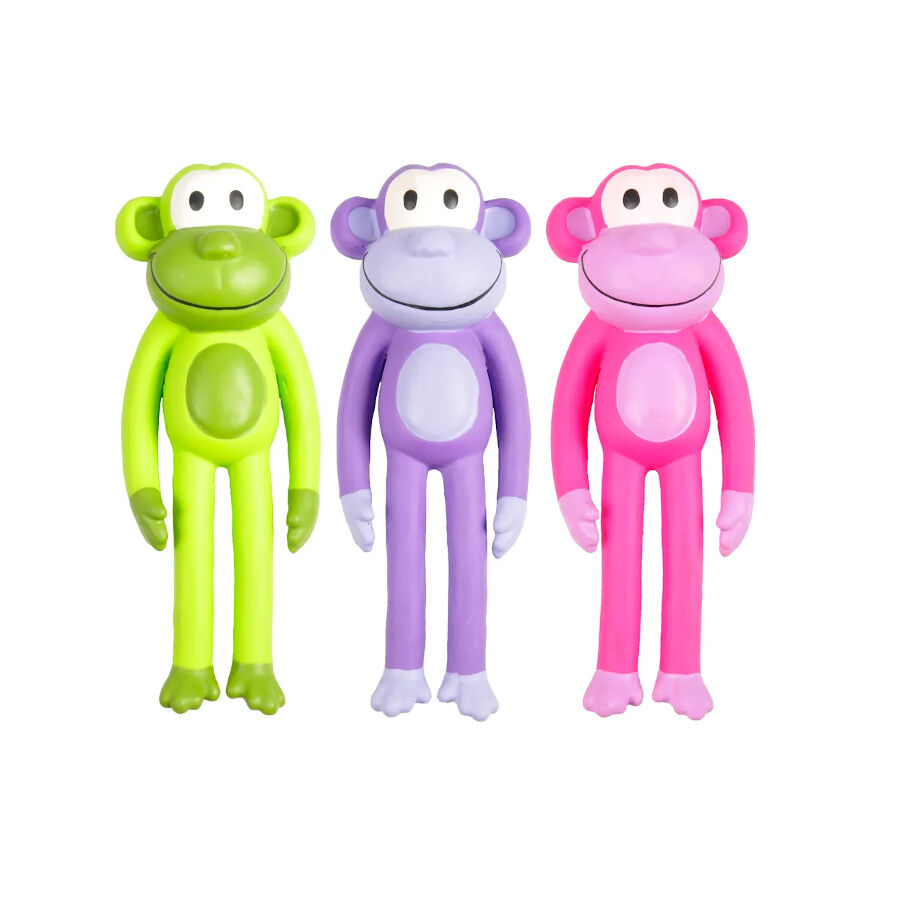 Flamingo Mono de l&aacute;tex juguete para perros