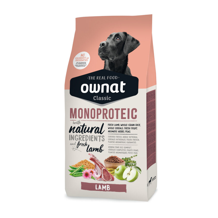 Ownat Classic Monoproteico Pienso Cordero para perros