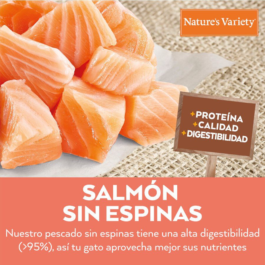 7 kg Nature's Variety Original Adult Sterilised Salm&oacute;n pienso para gatos , , large indicador imagen numero 3