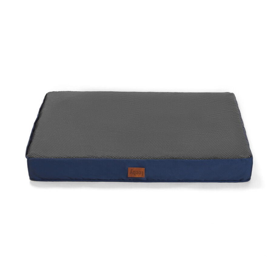 Leeby colch&oacute;n viscoel&aacute;stico azul para perros, , large indicador imagen numero 5