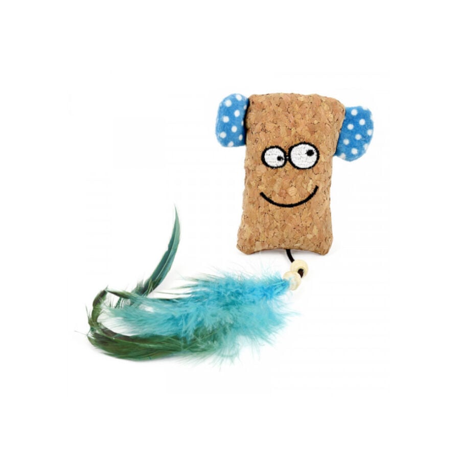 Nayeco Moai Juguete de Corcho para gatos, , large Imagen numero 1