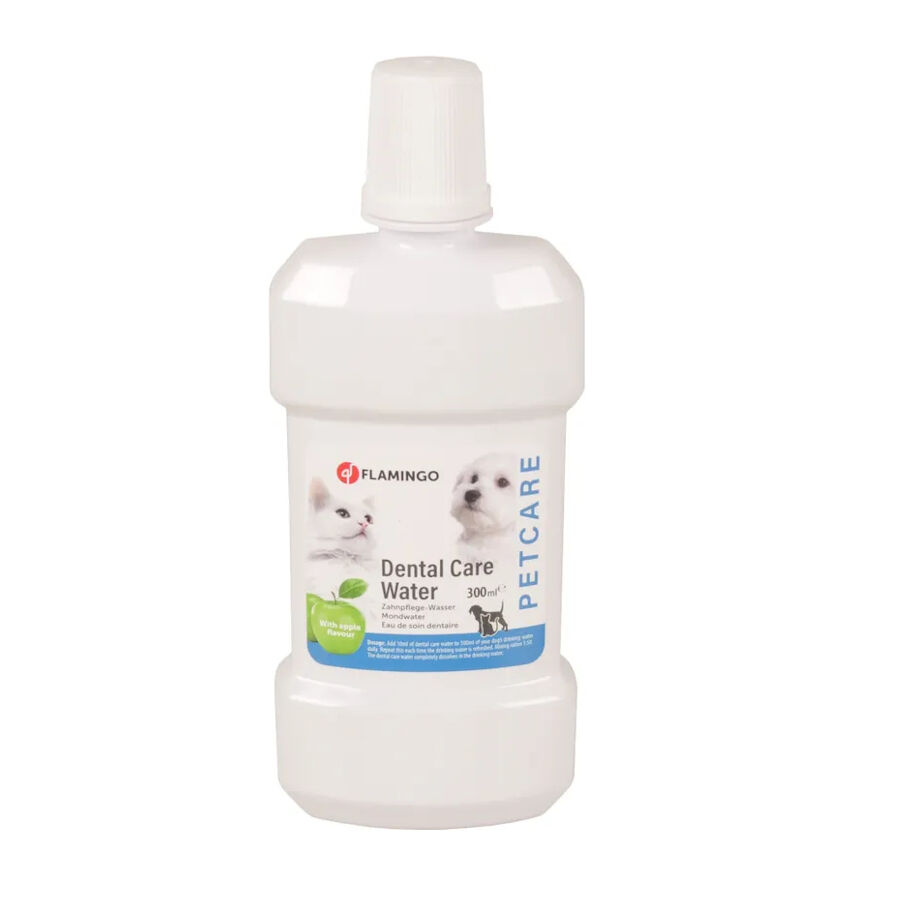 Flamingo Petcare Enjuague Bucal de Manzana para perros y gatos, , large Imagen numero 1