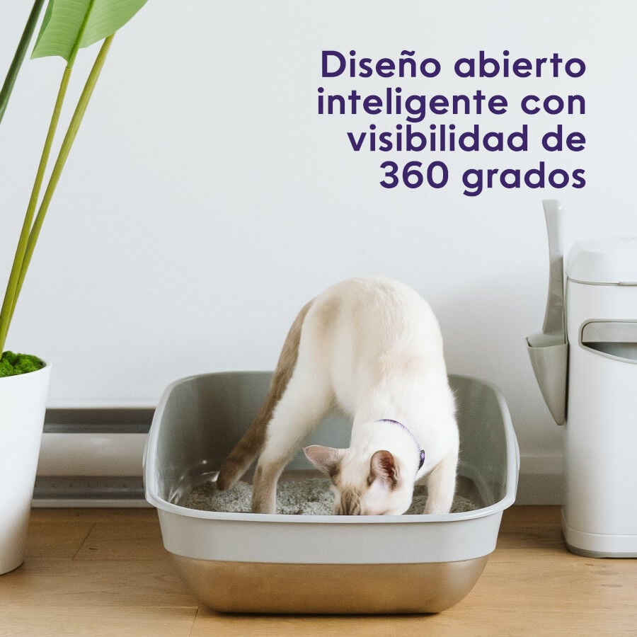 Litter Genie Bandeja Sanitaria LitterLocker Platinum para gatos, , large Imagen numero 6