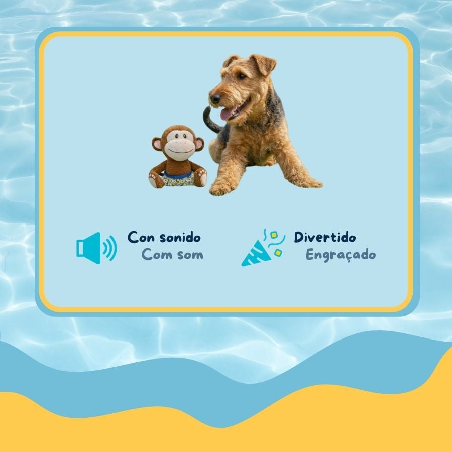 Summer Vibes Mono Dolce Vita  Peluche para perros, , large indicador imagen numero 3