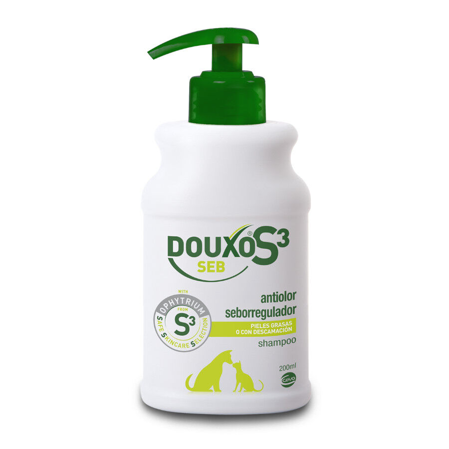 Douxo S3 Seb Champ&uacute; Piel Grasa para perros y gatos, , large indicador imagen numero 1