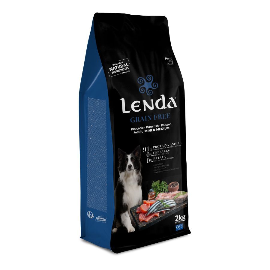 Lenda Grain Free Pescado y Krill pienso para perros