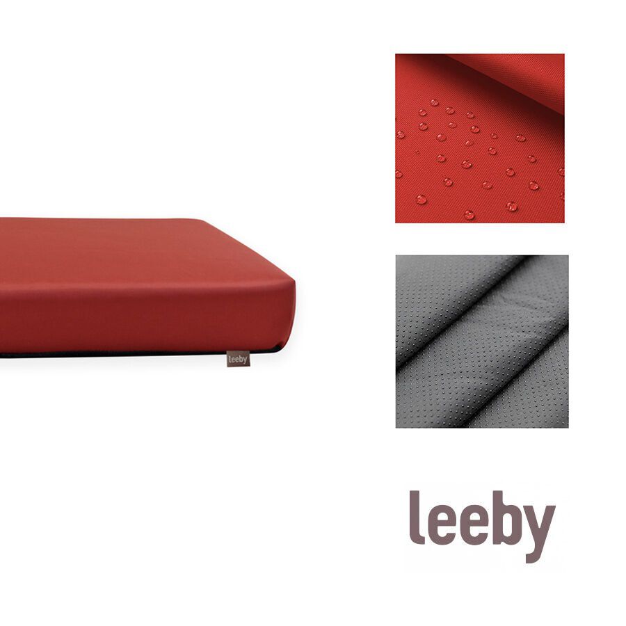 Leeby Coj&iacute;n Waterproof Anti Pelos Rojo para perros, , large indicador imagen numero 4