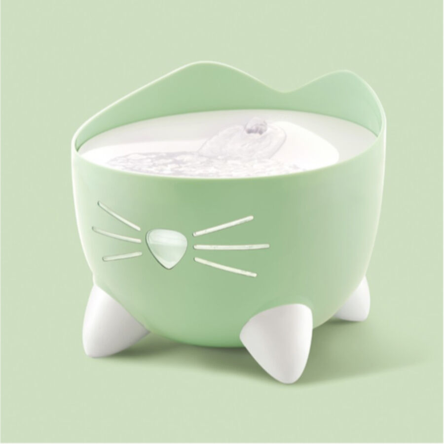 Catit PIXI Fuente Bebedero Verde para gatos, , large indicador imagen numero 2