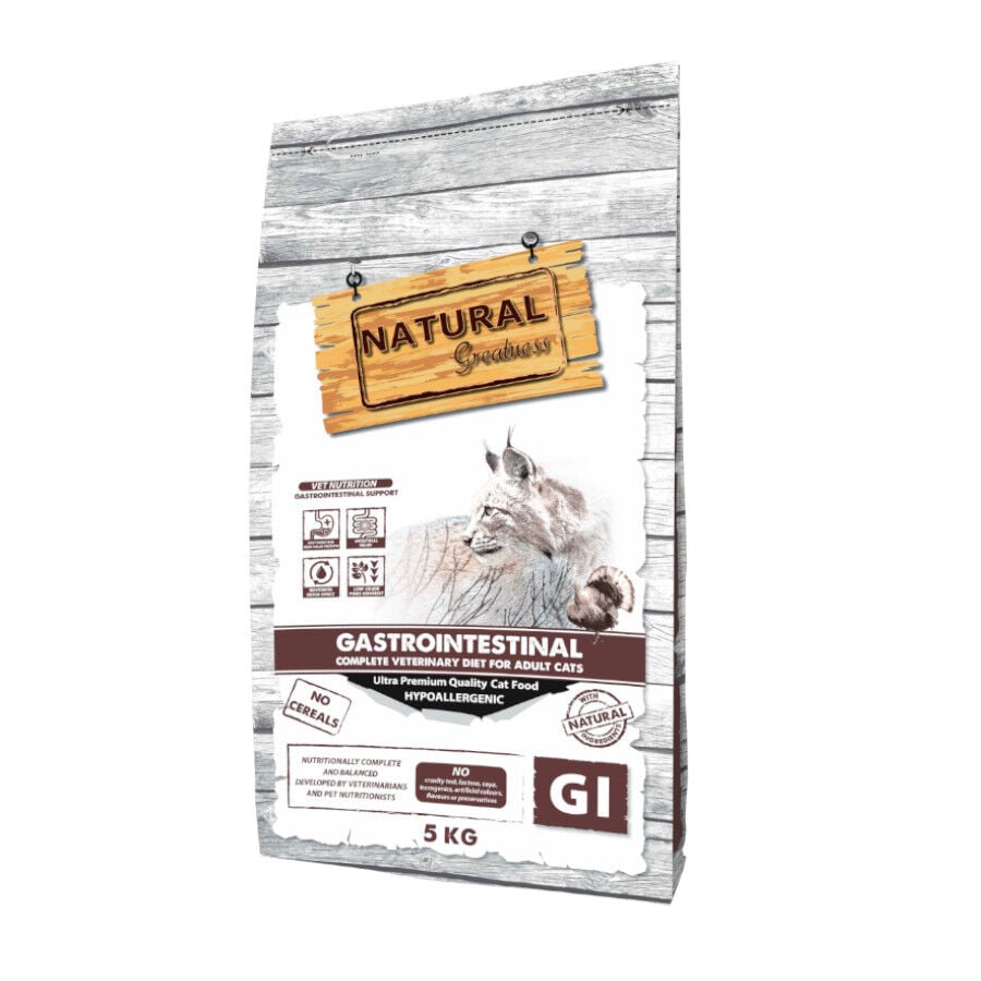 Natural Greatness Gastrointestinal Pavo Pienso Hipoalerg&eacute;nico para gatos