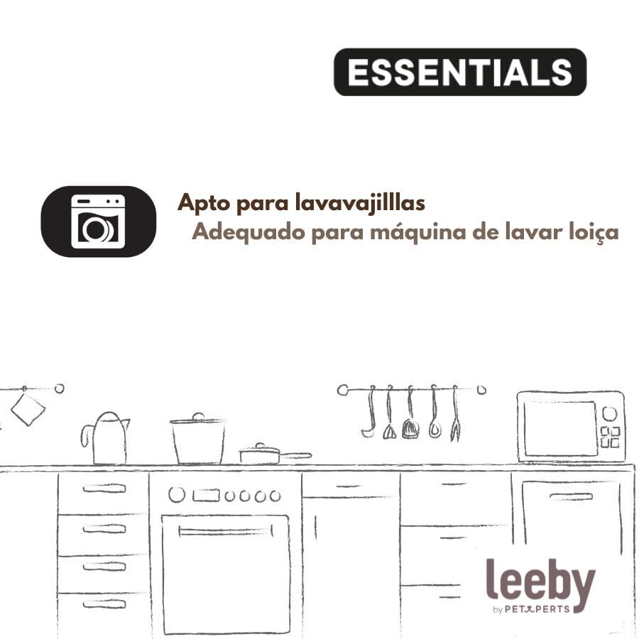 Leeby Taza Medidora Transparente para perros y gatos, , large Imagen numero 5