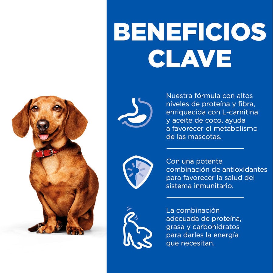 200 g Hill's Science Plan Adult Small & Mini Perfect Weight Mousse de Pavo lata para perros, , large indicador imagen numero 4