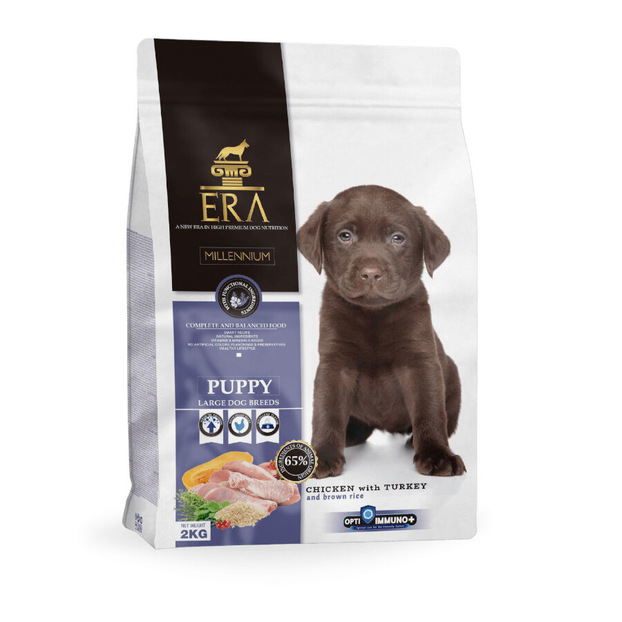 Era Puppy Large Pollo y Pavo pienso para perros Imagen numero 1