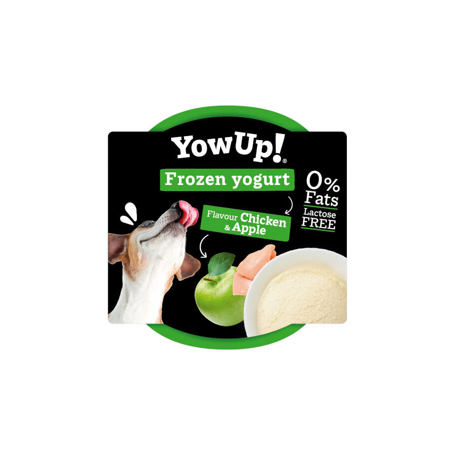 110 g YowUp! Pollo y Manzana Yogur Helado alimento para perros y gatos, , large indicador imagen numero 3