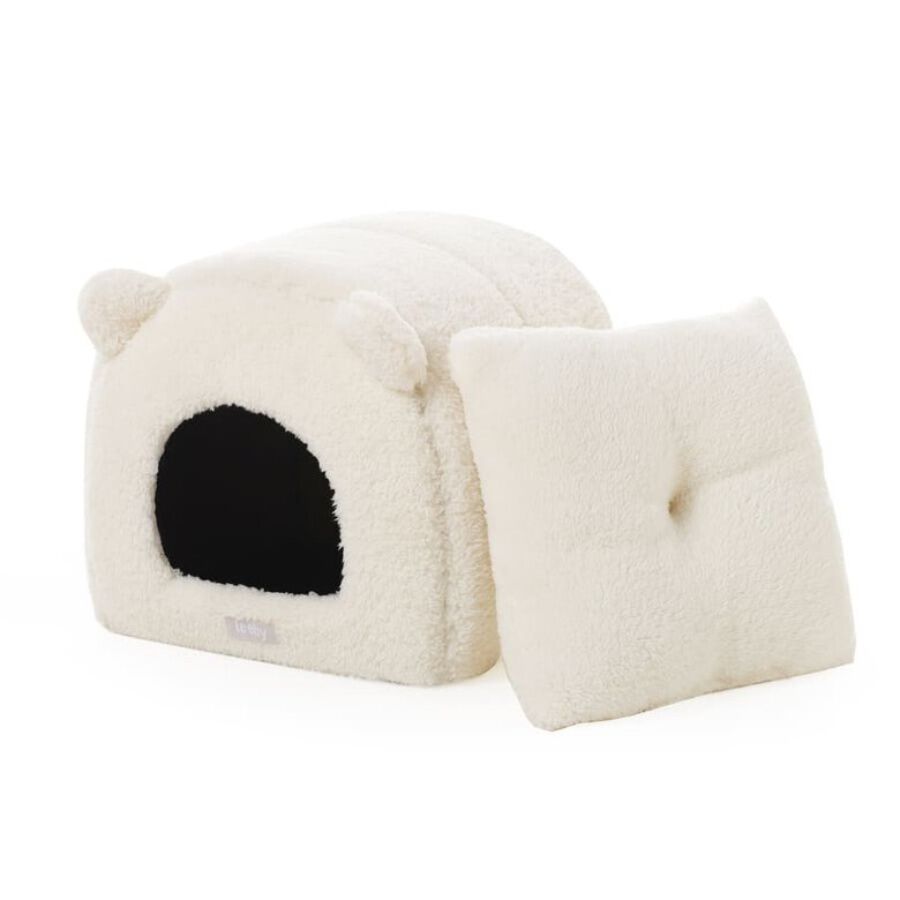 Leeby Igl&uacute; Desenfundable de Borreguito Blanco para gatitos, , large indicador imagen numero 5