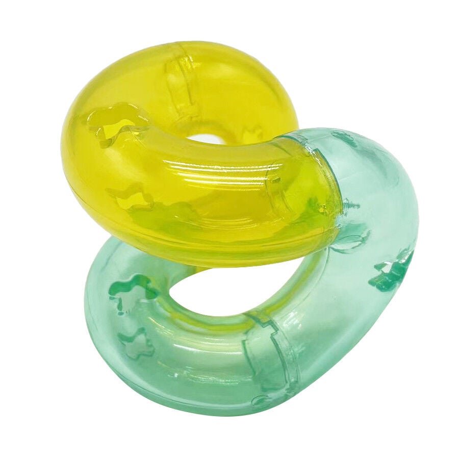 Tootoy! Chew Roller Treat Dispenser mordedor ovalado interactivo para perros, , large indicador imagen numero 2