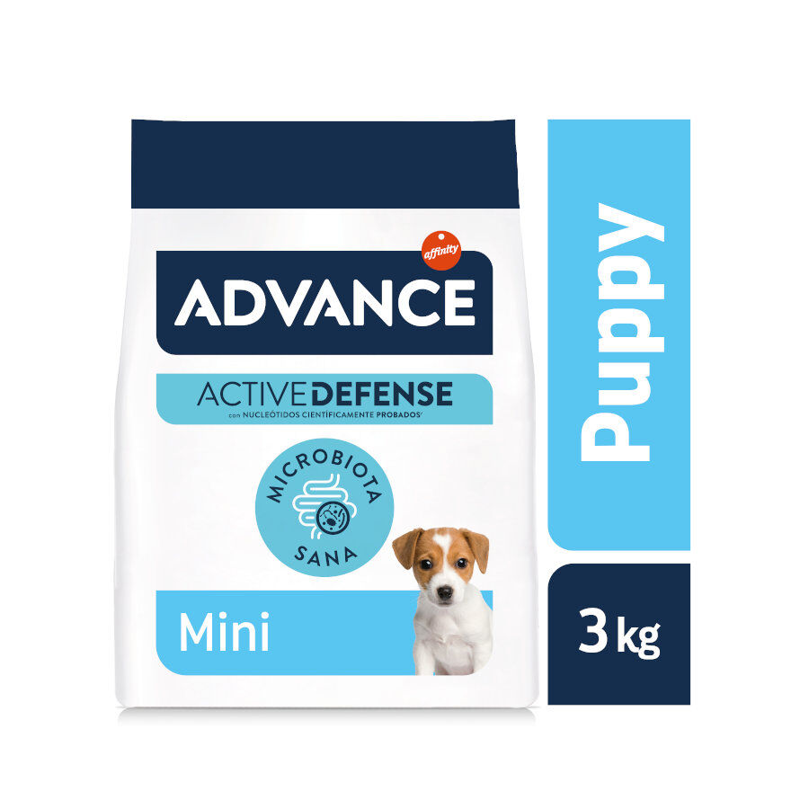 3 kg Advance Active Defense Mini Puppy pienso para perros, , large indicador imagen numero 2