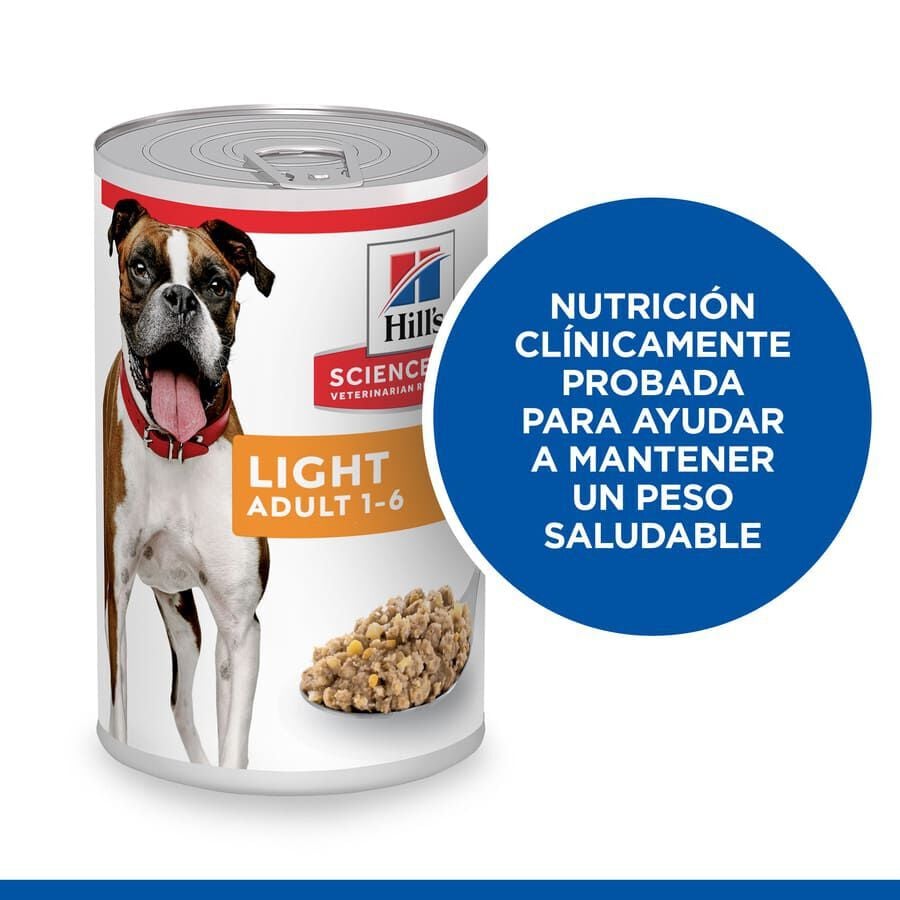 370 g Hill's Adult Light pollo lata, , large Imagen numero 3