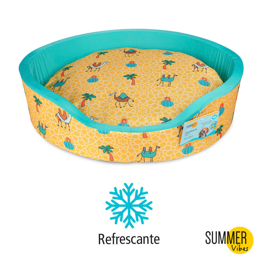 Summer Vibes Camel Fresh Cama refrescante para perros, , large Imagen numero 3
