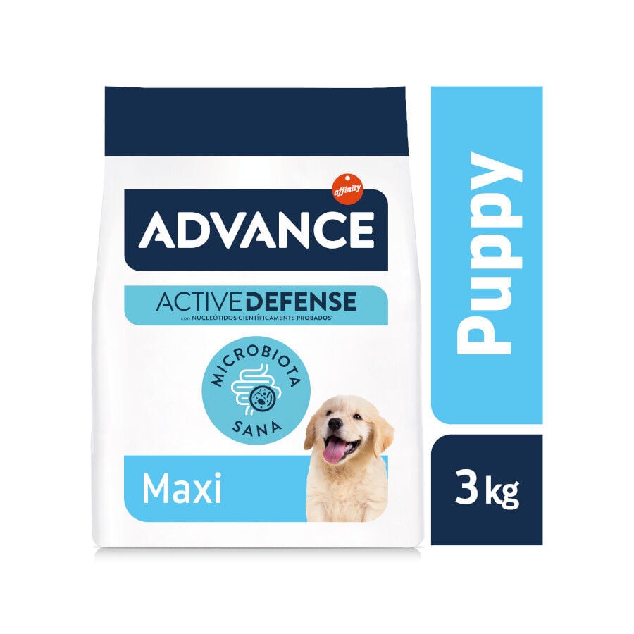 3 kg Advance Active Defense Maxi Puppy Pollo y Arroz pienso para perros, , large Imagen numero 2