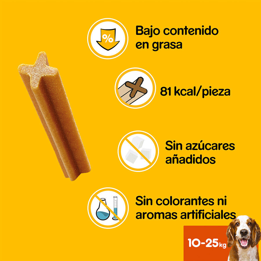 105 barritas Pedigree Dentastix Snacks Dentales para perros medianos, , large Imagen numero 4